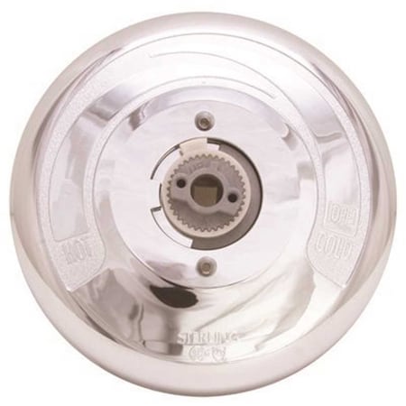 Kohler 0.5 in. Escutcheon Assembly with Driver in Chrome 00A2974FS